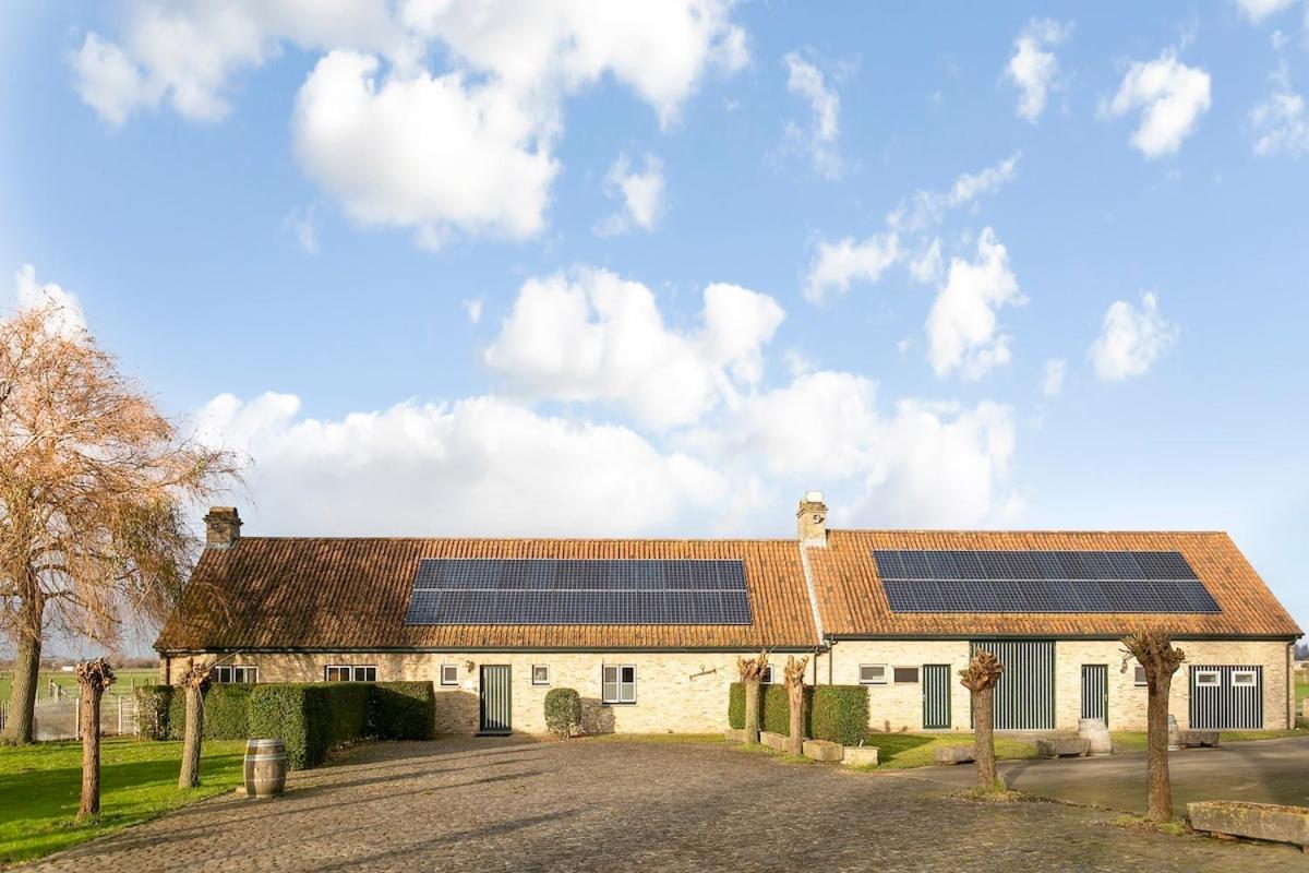 Villa 'T Korenhof - Landelijk Gelegen Villa Op 4 Km Van Het Strand 코크시데 외부 사진